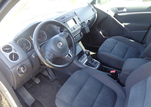Volkswagen Tiguan cena 56500 przebieg: 223000, rok produkcji 2013 z Swarzędz małe 67